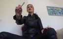Lady Victoria Valente: POV: Living Ashtray and Spittoon Your first workout!