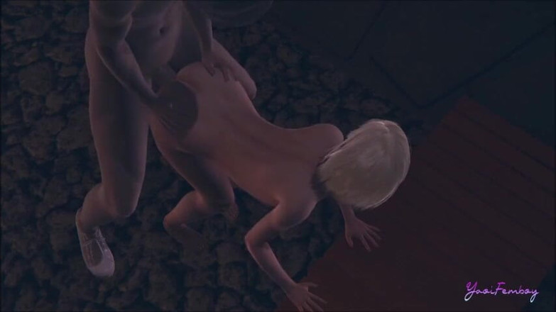 Yaoitube: Yaoi femboy otsuke - sục cu và bị đụ trong lối vào...