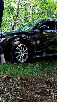 Hubby Shared and Filmed Wife with Stranger Outdoor
