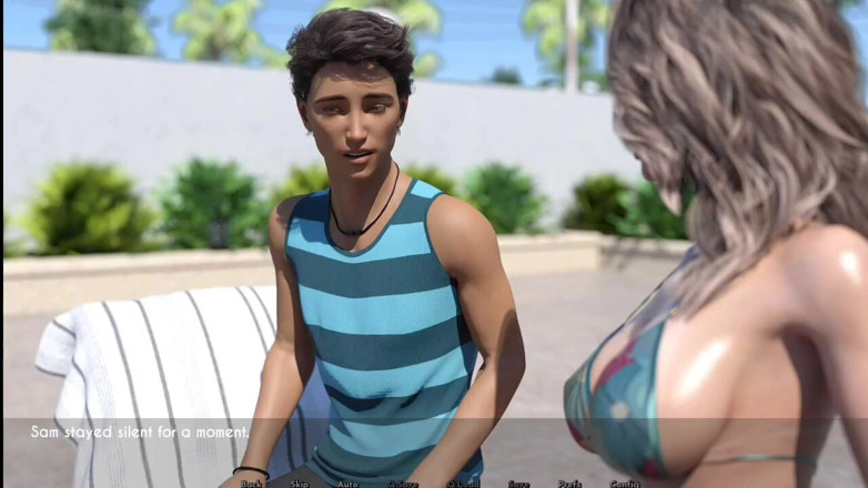 Johannes Gaming: Awam # 38 Sophia juega con ella en la piscina