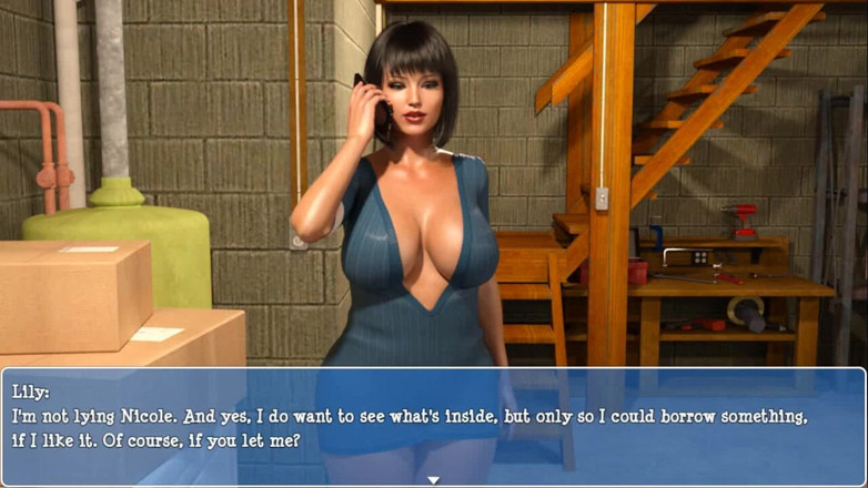 Dirty GamesXxX: Lily of the valley: housewife and a filthy stripper