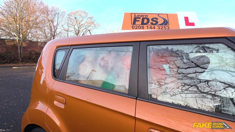 Fake Driving School: Fake Driving School - Big Tit Instructor Jasmine Jae Gives Handsome...