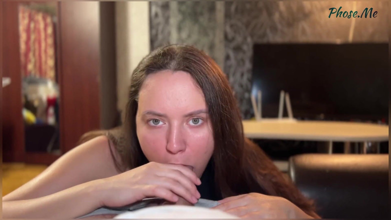 Pantyhose me porn videos: Naughty Slut in Black Pantyhose Sucks and Fucks