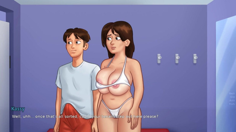 XXX Games Bunk: Summertime Saga - Gameplay - Roleplay - Debbie Wears Bikini
