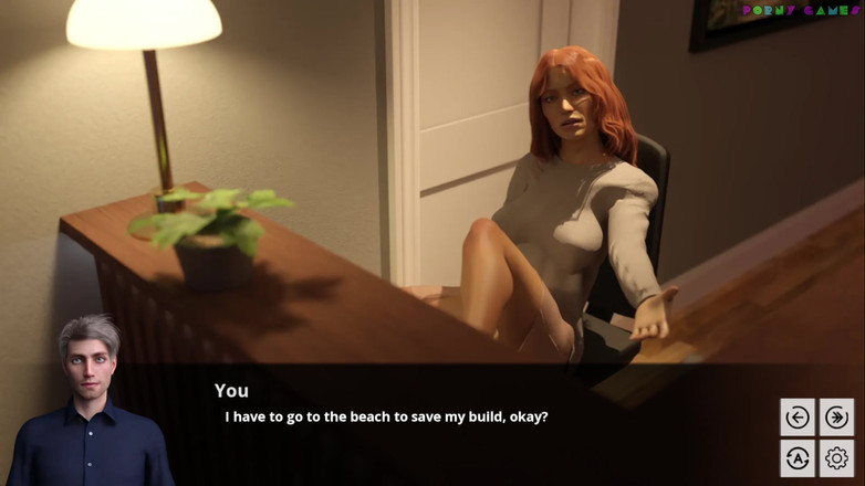 Porny Games: Будівельник - секс на пляжі з пухкою судово-медичною 7