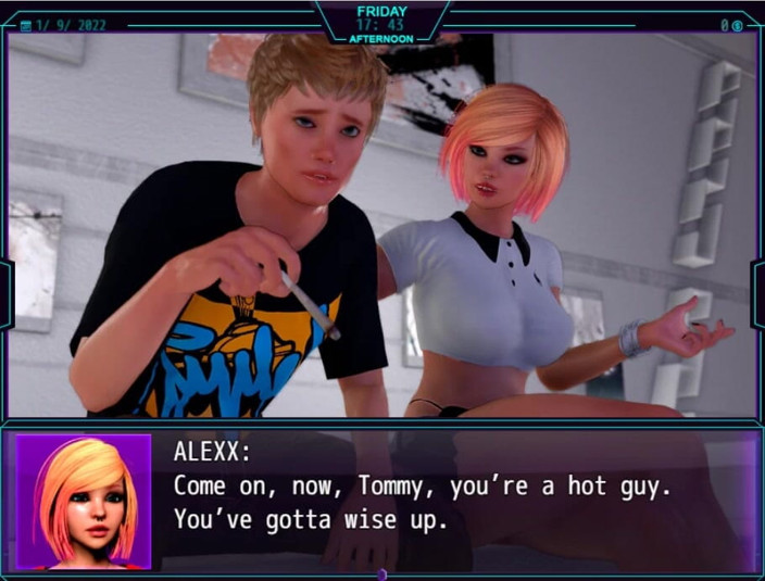 XXX Games Bunk: My Newlife Revamp - Gameplay -roleplay - Intro Scene