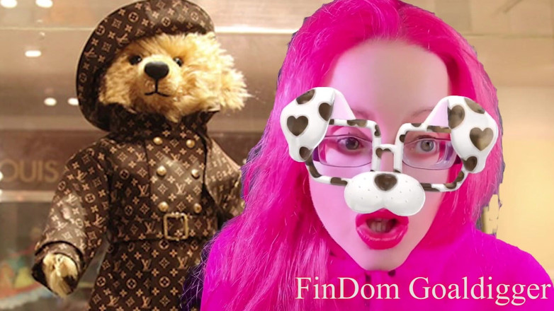 FinDom Goaldigger: Transformare de jucărie cu curvă blegă