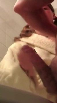 Wank Me in Bathroom
