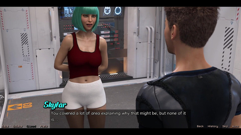 AVN Teller: Stranded in Space - Checking on the Hot Big Tits Doctor
