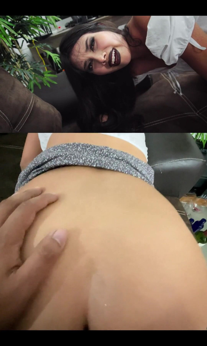 Sammy_corazon: Podívejte se na můj obličej, zatímco oni šukají do zadku!
