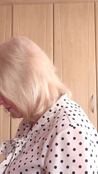 Auntjudys - Your 69yo Busty GILF Stepmom Louise Catches You Watching Mature Porn