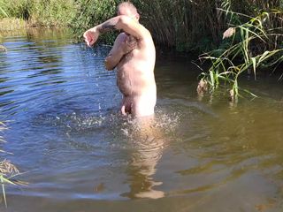 Emma Alex: Caught Me Masturbate in the River and Give Me a...