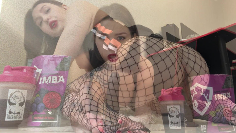 Honey Sasha: Hot Brunette Has Fun with a Dildo While Her Husband...