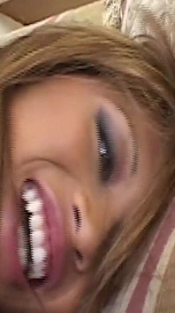 Busty Blonde MILF Fingered to Screaming Orgasm on Couch