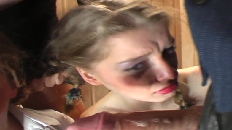 Genuine XXX: Big Tits brats punished with pussy whipping big dildos and...