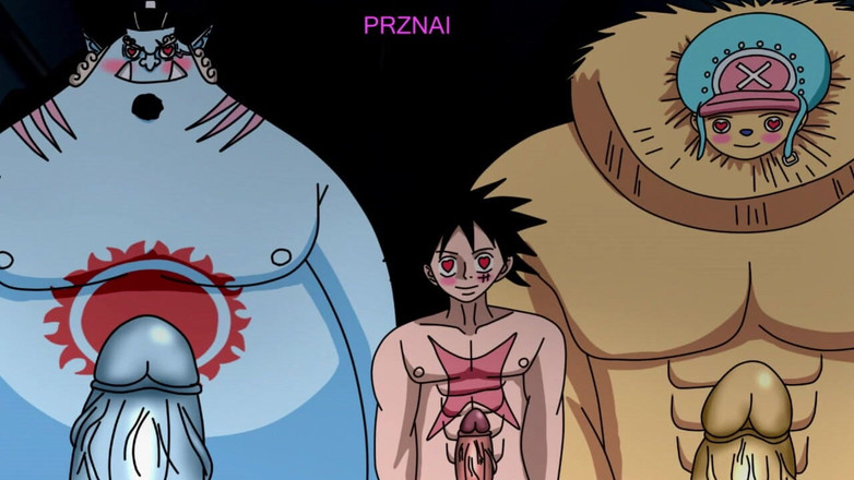 Prznai: Geile Bonney hatte gruppensex mit Luffy, Jinbe und Hacker auf...