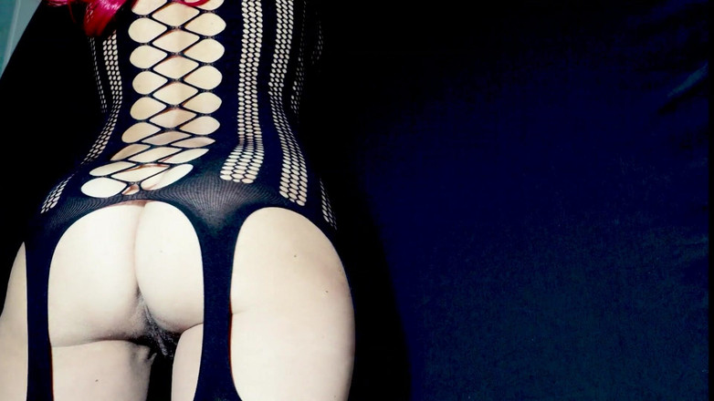 Jay_kate: MILF i fisknät kostym knullad från stående - POV