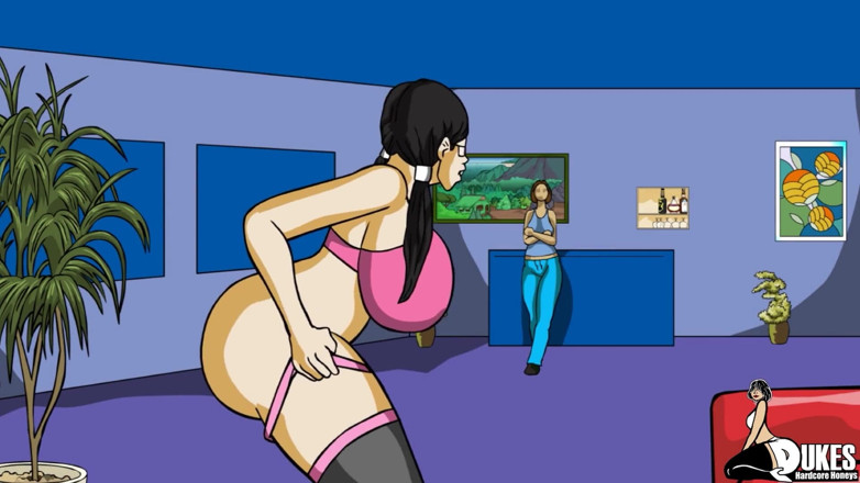 Dukes Hardcore Honeys: Freaky MILF's tag team BBC while big booty white MILF...