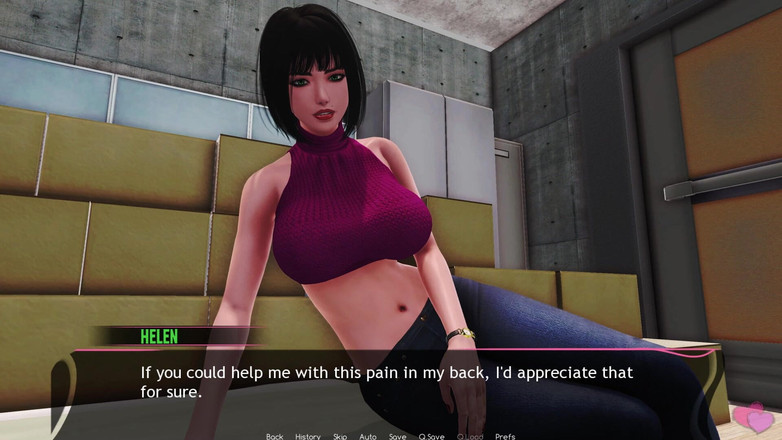 3D Cartoon Porn: 『Murmur 3』 - アダムが先生のヘレンの胸をマッサージする