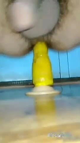Transdrxxxka: Anal masturbation cum