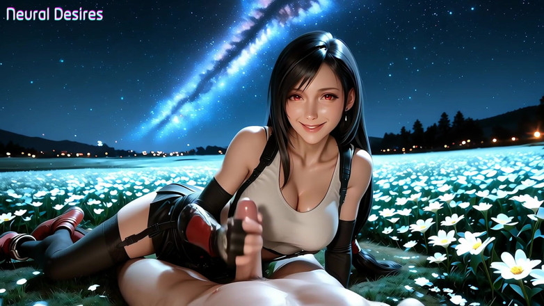 Neural Desires: Tifa encontra o céu sob as estrelas (ai video)
