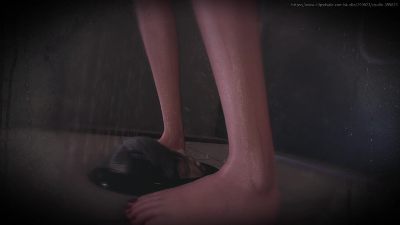 Asdfghjl2025: B029 im Boden gefangen, der Sklave badet die Königin. POV-Objektivierung,...