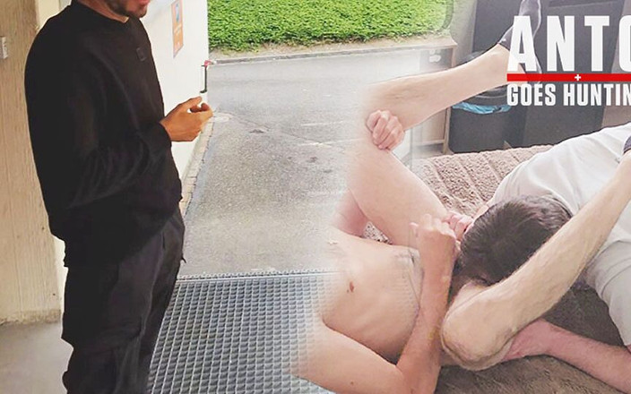 AntoGoesHunting: Hetero ženatý Janitor dostane jeho velký penis sání a jeho zadek...