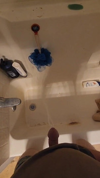 Pissing in the Tub.