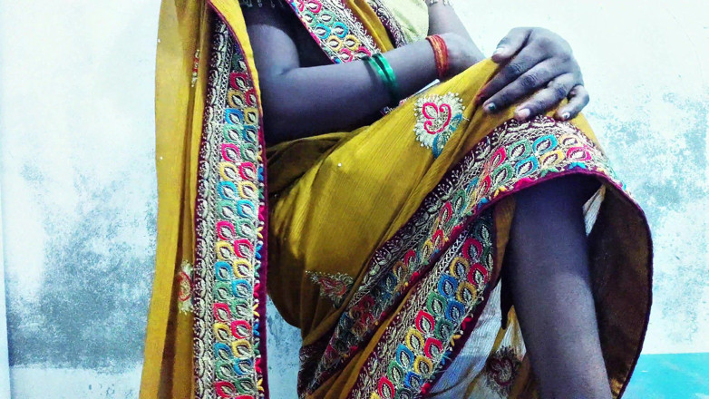 ExcitedWomen: Today I'm Ready to in a Yellow Saree with a...