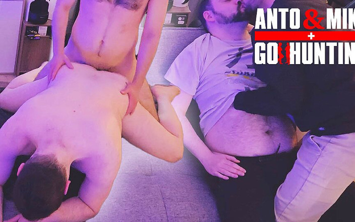 AntoGoesHunting: Meu melhor amigo hetero Mert e eu saímos antes dele...