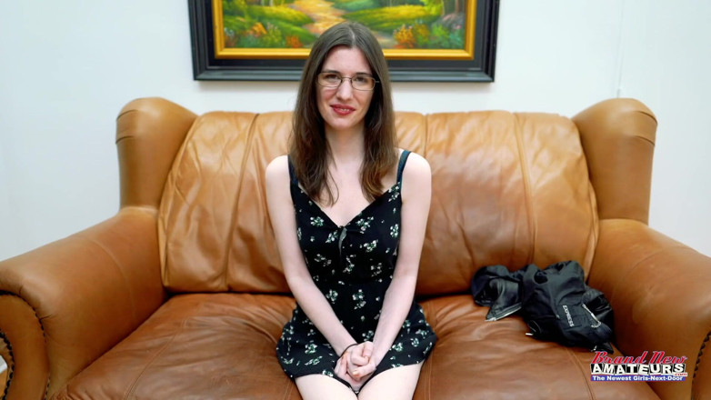 Brand New Amateurs: Part 1 of 2 submissive freaky MILF gets undressed for the camera...