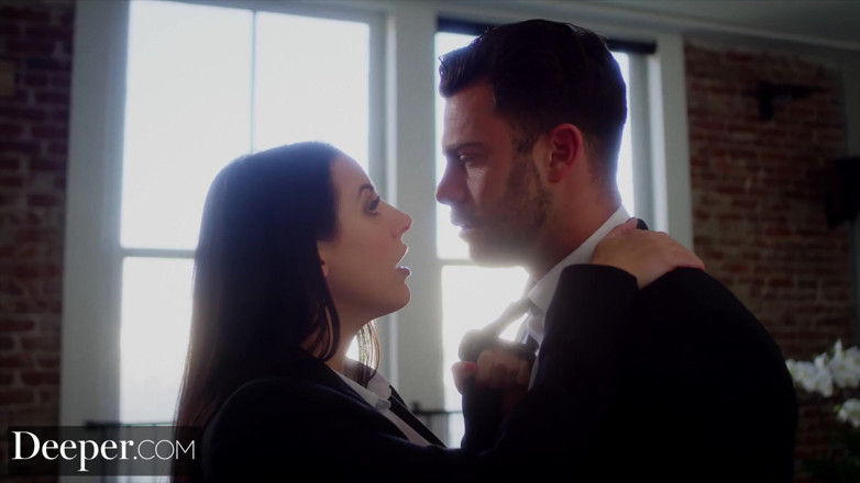Deeper: Deeper. Seth submits to dominant boss Angela White