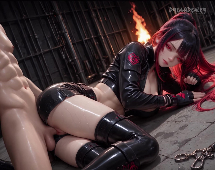 DreamDealer: Hell Huntress Vexara - Brány ohně POV - Generováno Ai