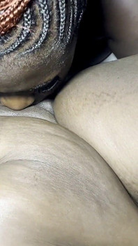 Two Chubby Black Lesbians Going Down on Eachother