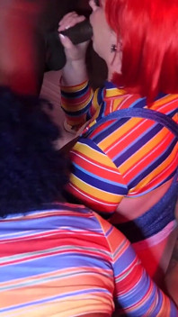 Exclusive on FapHouse only: Thiccvision's Halloween Orgy 2023
