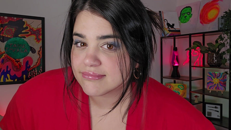 LuciaLatinaGomez: Prueba de latina con curvas con provocación y negación