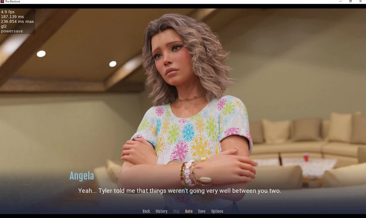 Erotic Krisso: The Blackout - dia gila untuk kongkek duduk muka