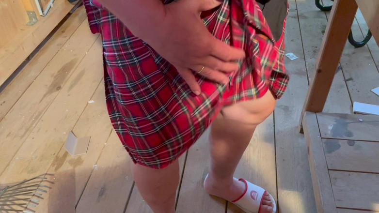 Intim Inspektor: Zakar Scotland mengongkek pepek saya