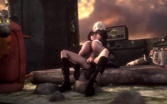 Velvixian 3D: Horny Yorha 2B