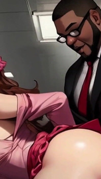 Big Titty Tifa & Petite Aerith Star in Spicy Toons: the Subway