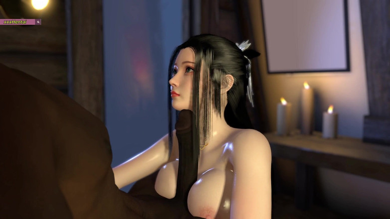 X Hentai: 美女大黑- 3D动画