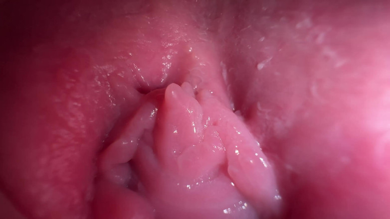 Mia Foster: Gros plan, chatte étroite, écartement et conversation coquine