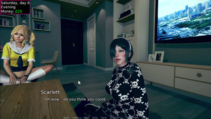 Johannes Gaming: Yuri university # 3 - rose nackt mit madeleine beim sonnenbaden