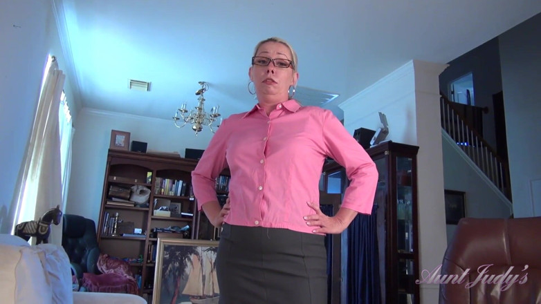 Aunt Judy's: Auntjudys - Your Hairy MILF Stepaunt Liz Lets You Cum in...