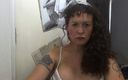 Nikki Montero: Showing my white dress on my webcam show