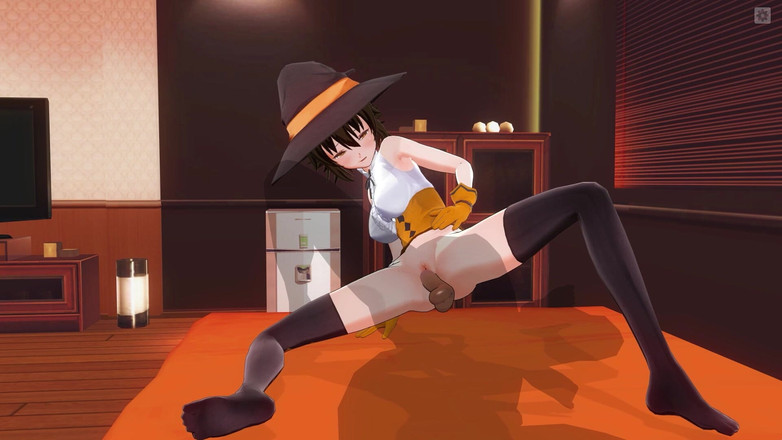 H3DC: Ter ere van Halloween neukte een meisje een klasgenoot.