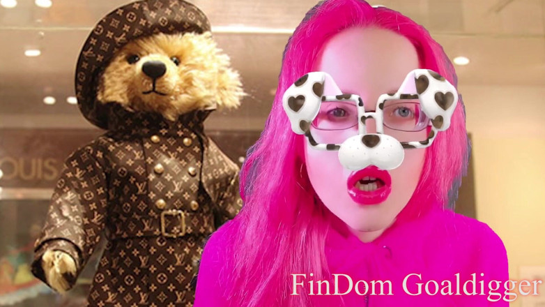 FinDom Goaldigger: Sissy dziwka pluszowa transformacja zabawki