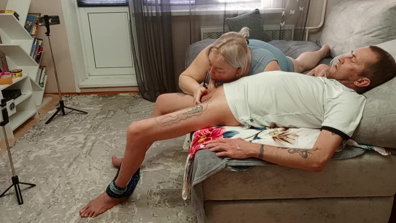 Zona901: Sąsiad daje lodzik, aby cieszyć się gorącą grubą spermą