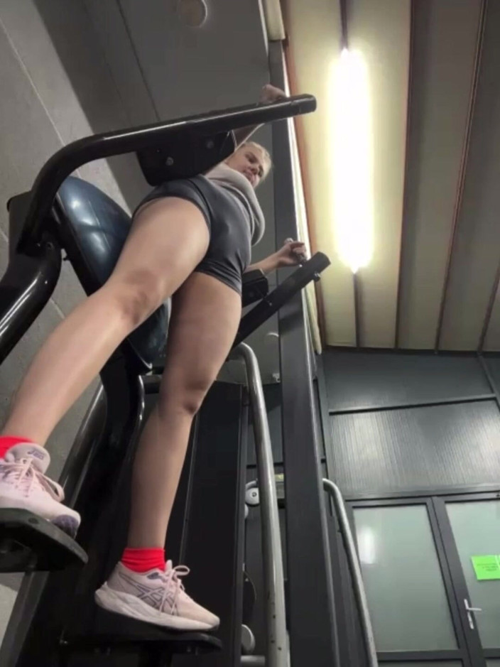 JuiceLussie: Workout with Hot BBW in Leggins