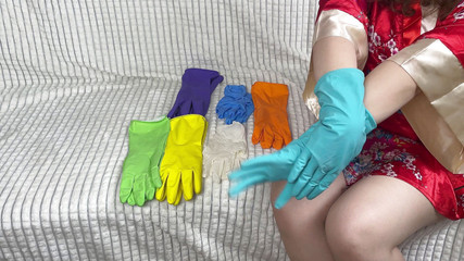 Cherryonthecake231: Latex handschoenen passen - verschillende kleuren